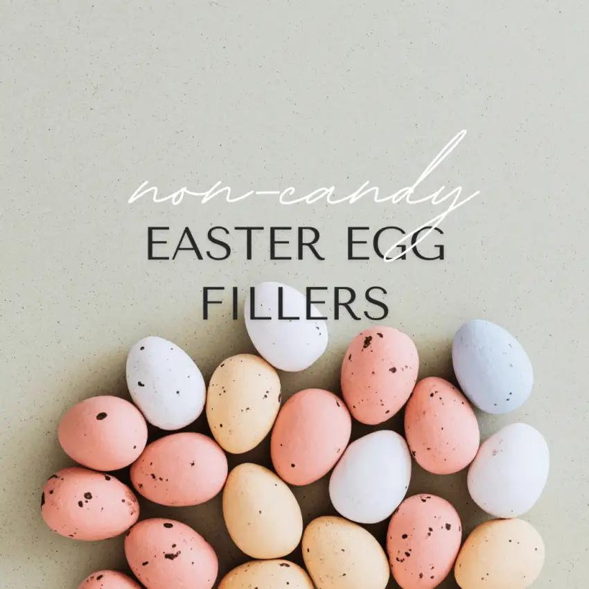non-candy easter egg fillers