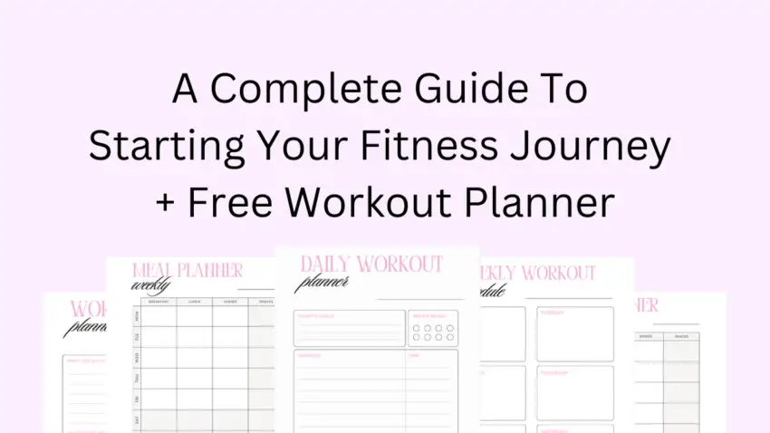 how to start a fitness journey
